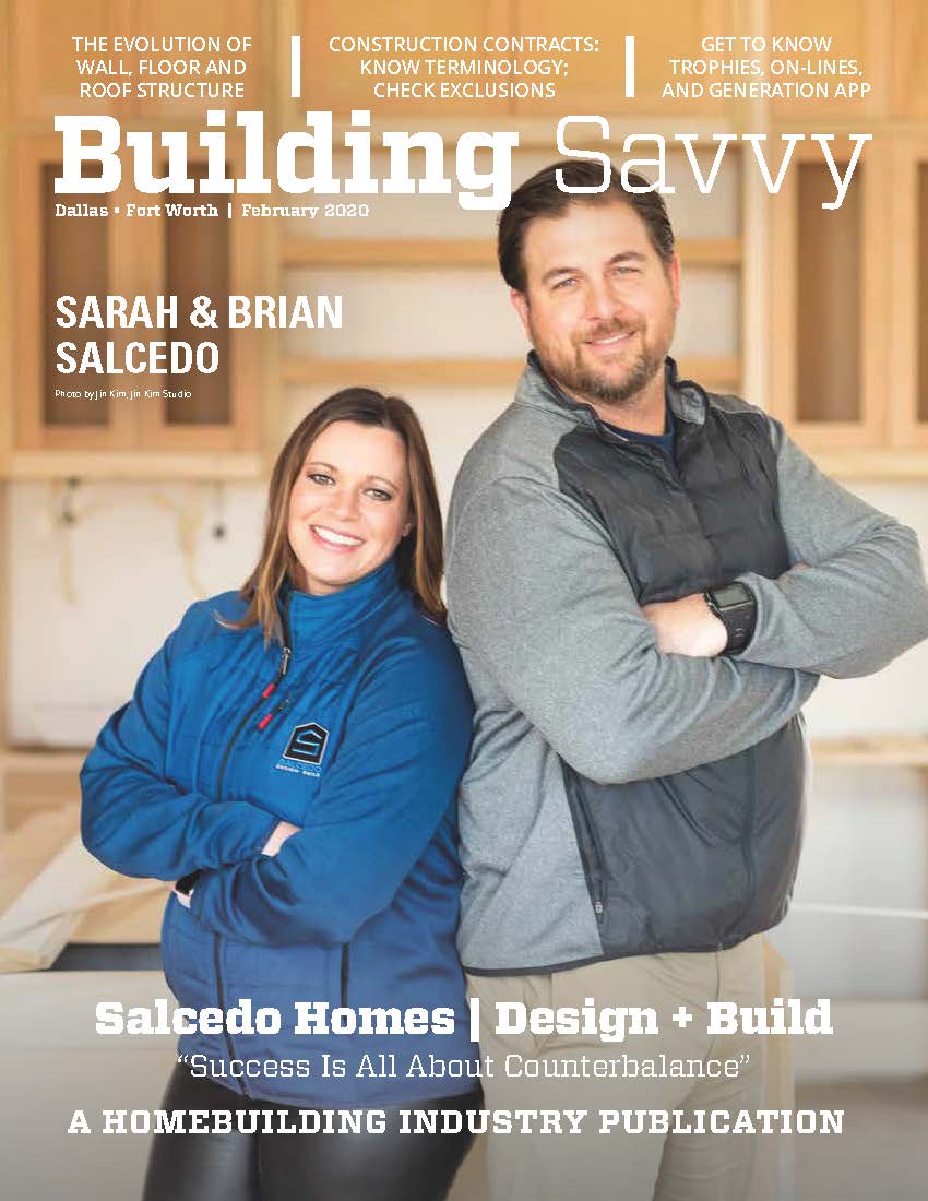 Building Savvy Magazine – February 2020 – Cover